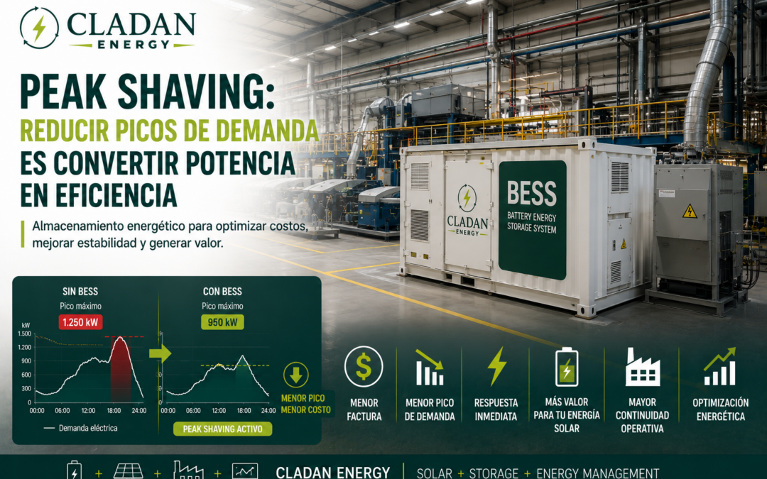 Peak Shaving: cómo reducir picos de demanda y optimizar los costos energéticos de una empresa