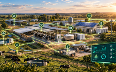 Energía inteligente para el tambo: cómo integrar ordeñe, frío, bombeo y continuidad energética